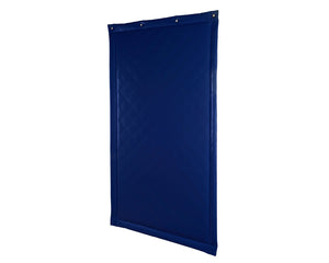 Outdoor acoustic blanket blue