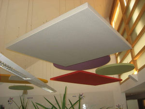 Studio coloured ceiling panels