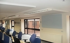 Sutton Coldfield 118 call centre acoustic wall panels