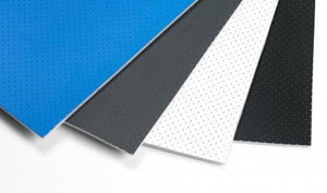 Vinyl perforated acoustic foam