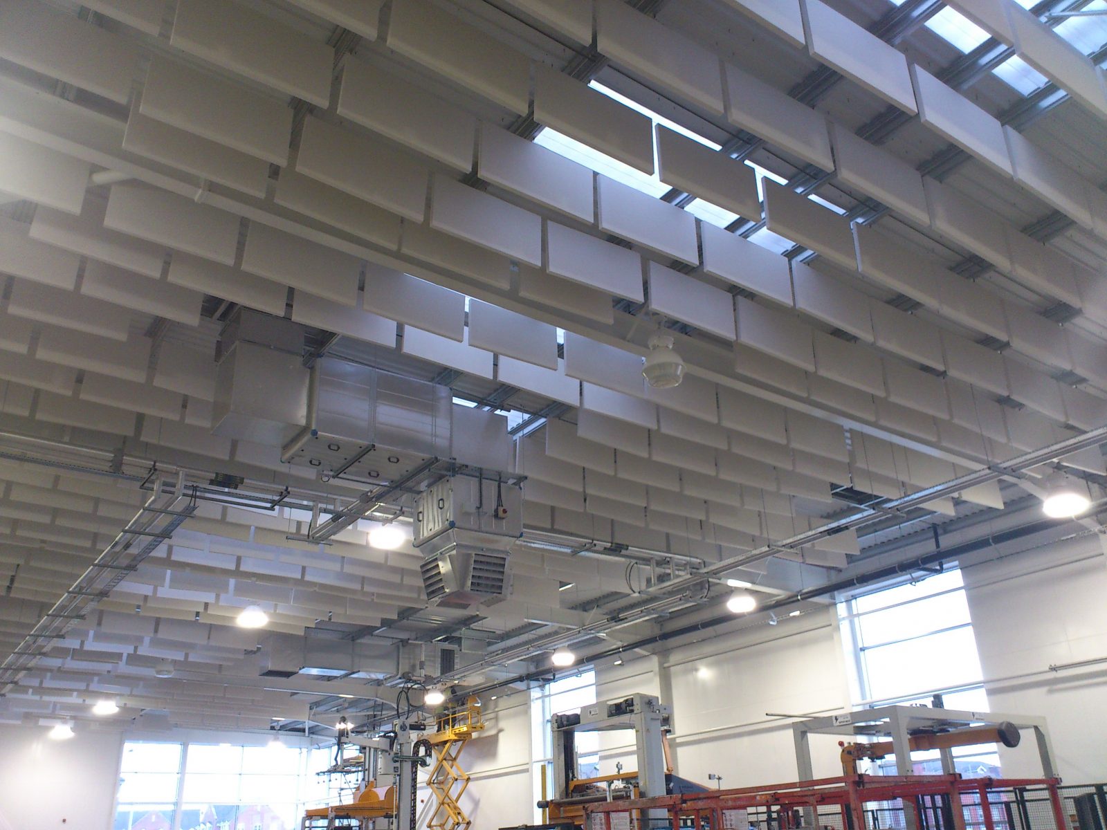 Carlsberg factory acoustic baffles