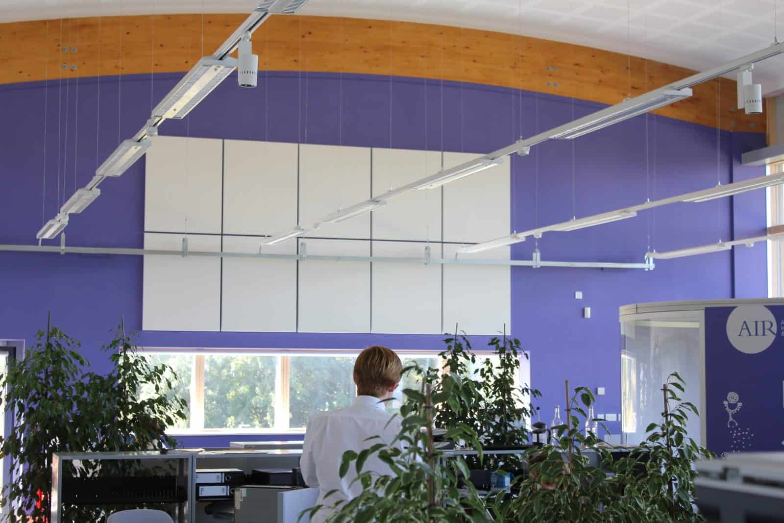 Falmouth University acoustic wall panels