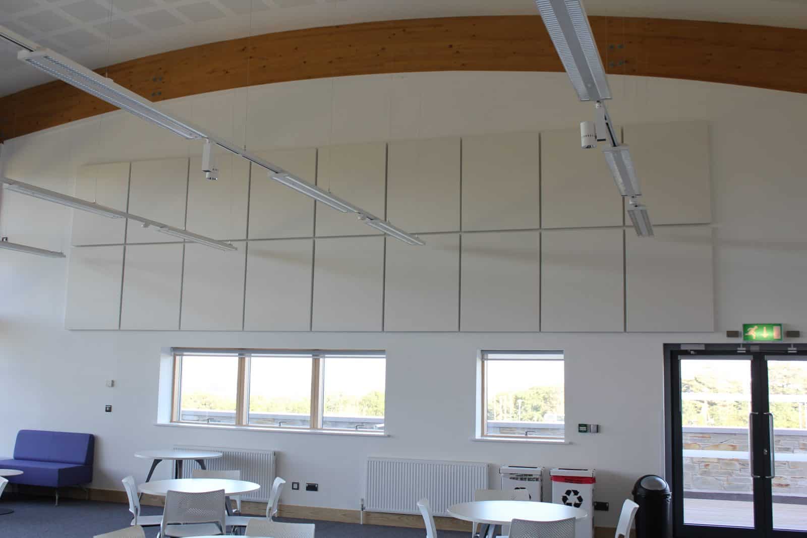 Falmouth University acoustic wall panels