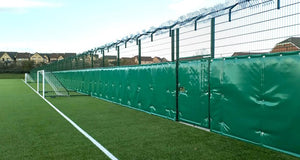 Acoustic tennis court blankets