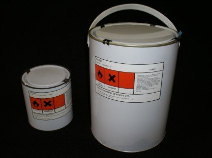 Contact adhesive tin