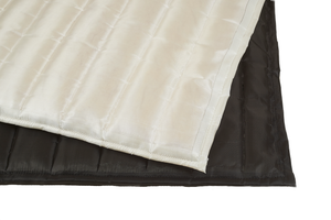 Quilted absorption blanket white or black