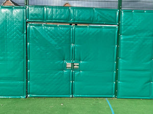 Sport court gates