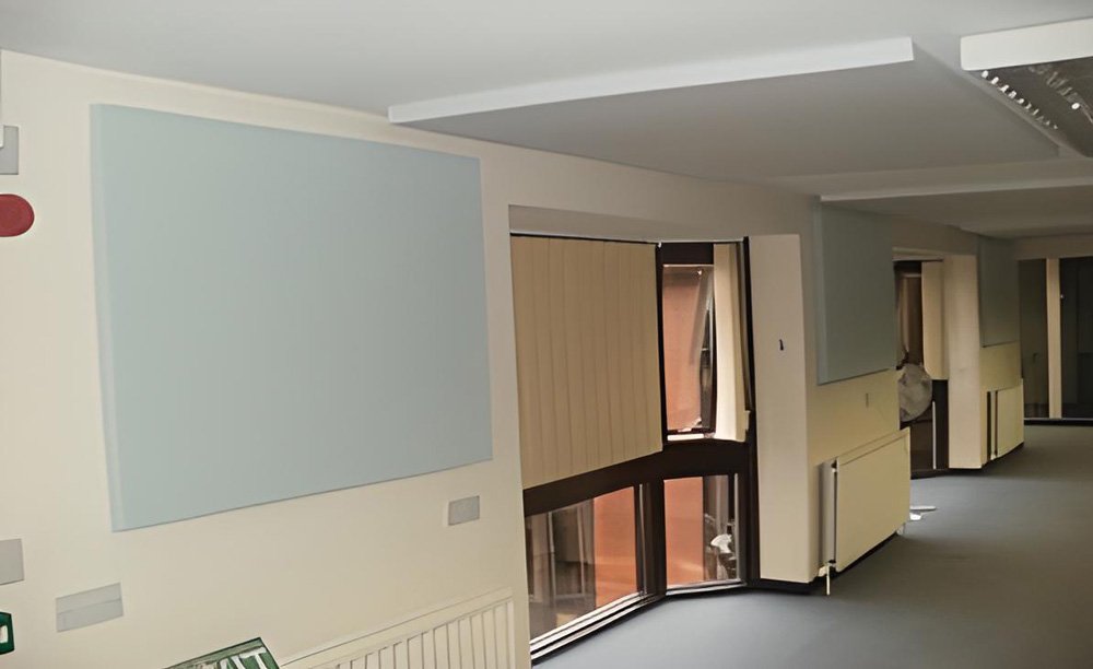 Sutton Coldfield 118 call centre acoustic wall panels