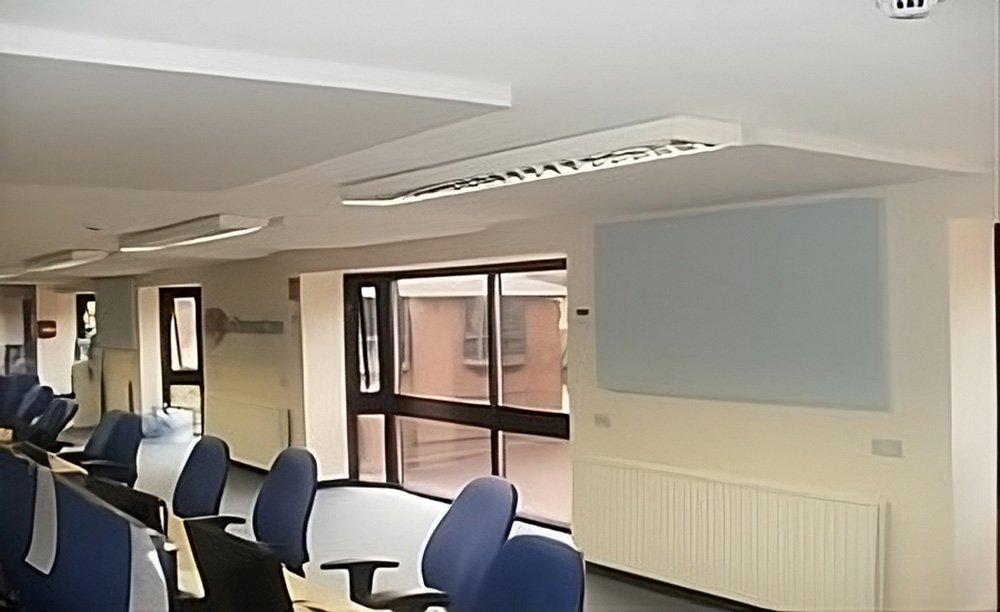Sutton Coldfield 118 call centre acoustic wall panels